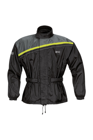 Regenjacke GMS Douglas Schwarz/Fluo Gelb S