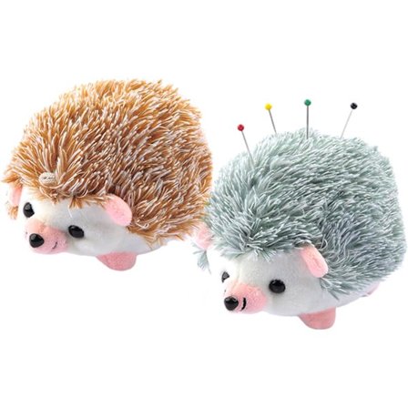 Pude nåle, 2 stk. stof pindsvin formet pude nåle til pude søde syning eller DIY håndværk værktøj