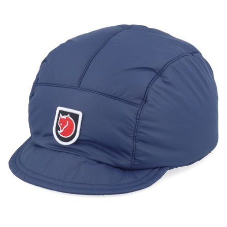 Fjällräven - Blå earflap Keps - Expedition Padded Cap Navy Earflap @ Hatstore