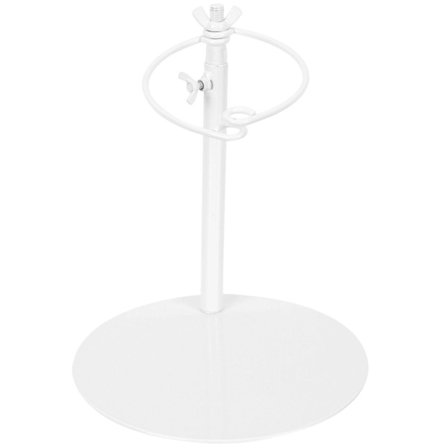 Justerbar bukettstativ bukettstabilisator bukettstativ bukettholder (23X20cm, hvit)