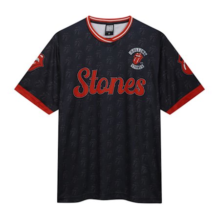 Amplified Unisex Adult Rock FC The Rolling Stones T-Shirt 4XL B