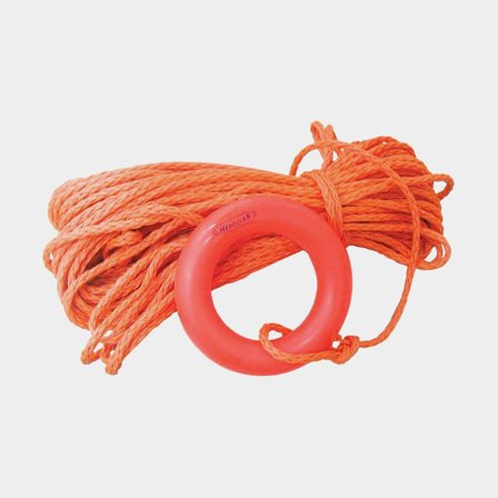 Flydeline med ring Lalizas Mooring Ring with Rope, 30 meter