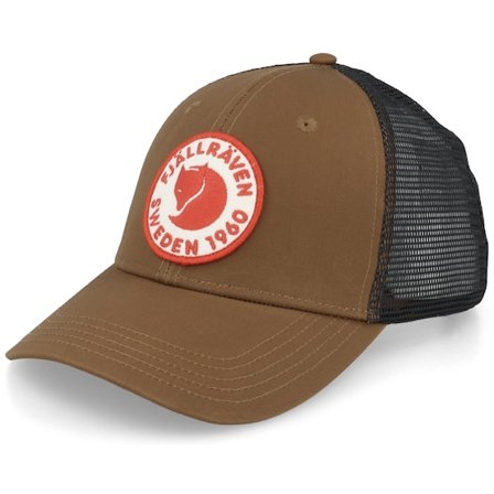 Fjällräven - Brown - trucker - Cap - 1960 Logo Långtradarkeps Timber Brown Trucker - Hatstore