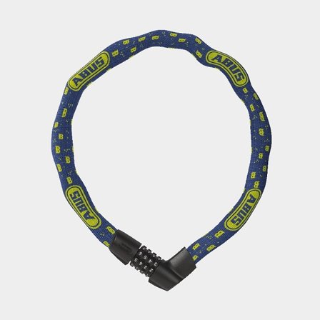 Ketjulukko koodilla / yhdistelmälukko ABUS Tresor 1385, 75 cm, Ø6 mm, Blue Mask