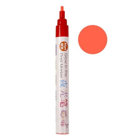 Luminous Pen Marker Pen RÖD RÖD