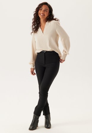 ONLY-Onlmette V-Neck Smock Top-XS