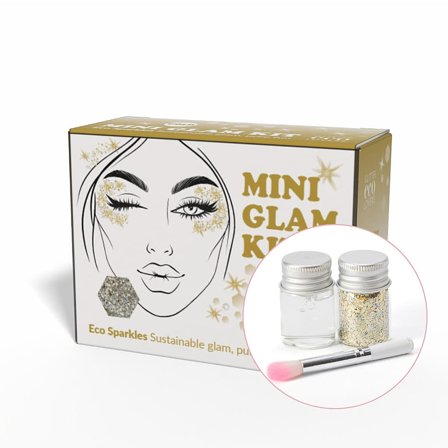 Glitter Eco Lovers Mini Glam Kit Gold, Skincare, Øjne, Øjenskygge