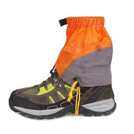 1 par oransje gamasjer vanntett snøgamasjer for lette gamasjer for løping