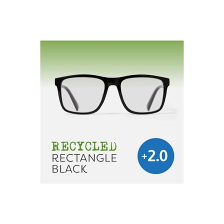 Easy Readers - Recycled Rectangle Black (2.0)