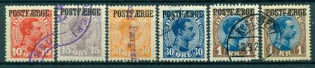 Danmark - Postfærge - 1919-24