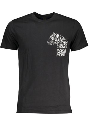 Cavalli Class T-shirt Maniche Corte Uomo Nero