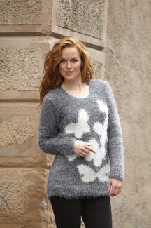 Beskrivning Tröja med fjäril