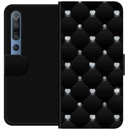Xiaomi Mi 10 Pro 5g Plånboksfodral Diamant Hjärta