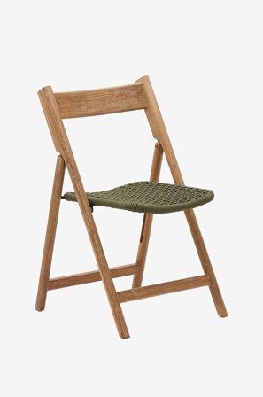 Kave Home - Utomhusstol - dandara 2-pack - Brun - Utestolar & pallar - Från Homeroom