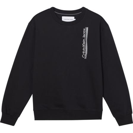 Calvin Klein Men& Clothing Sweatshirts J30J322210 Sort, Herre