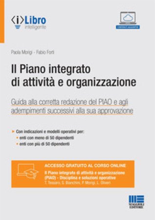 Il piano integrato di attività e organizzazione Paola Morigi