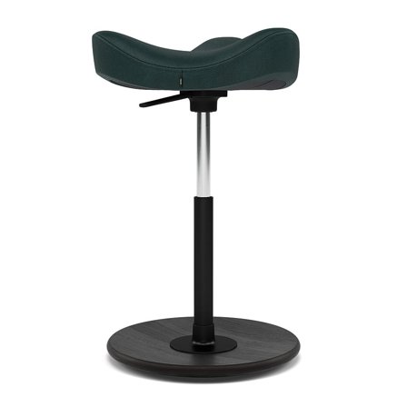 Varier Furniture Move - Green Leather - Black base