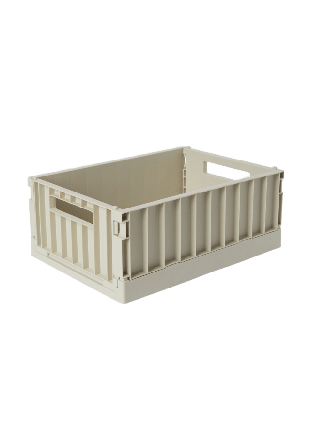 Åhléns Home Hopfällbar förvaringslåda RAY 29,5x20,5 cm Förvaring Beige ONESIZE