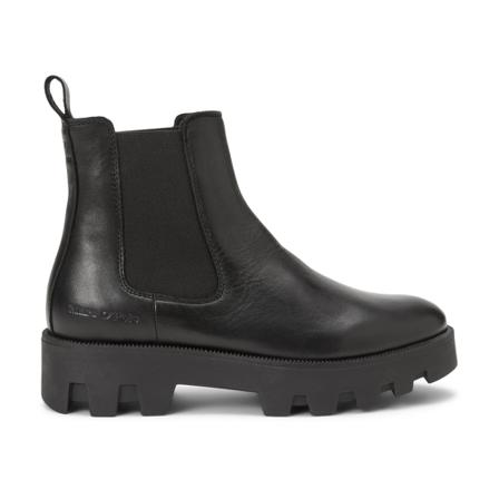 Marc O'Polo Chelsea Bootie Sort, Dame Chelsea boots, Størrelse: 38 EU