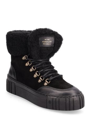 Snowmont Mid Boot Shoes Wintershoes Winter Boots Musta GANT