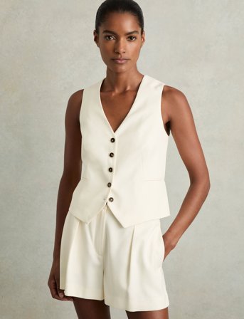 Reiss Millie - Cream - 34