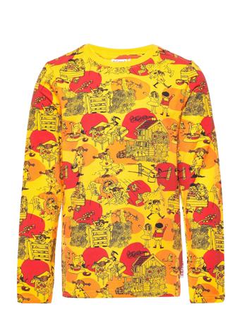 In Villekulla Shirt T-shirts Long-sleeved T-shirts Multi/mönstrad Martinex