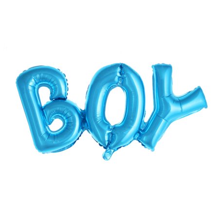 Boy Pojke Ballong Baby Shower Gender Reveal Folieballong
