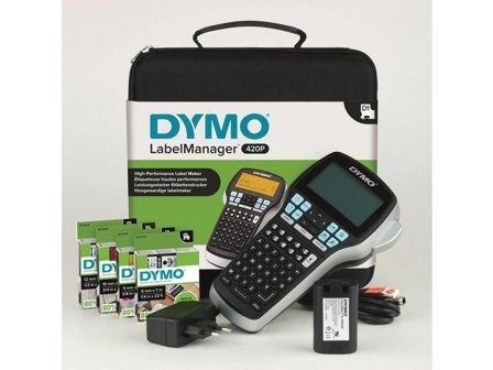 DYMO LABELMANAGER 420P IN CASE