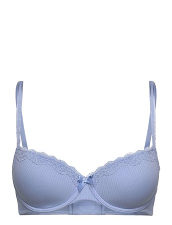 Hunkemöller Lola Padded Underwired Bra - Blue - E x 70
