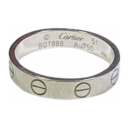 Cartier Vintage Pre-owned Ring , Grijs , Dames , Maat: ONE Size