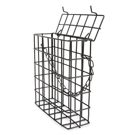 Härlig hängande matbehållare utomhusmatare korg för undulater