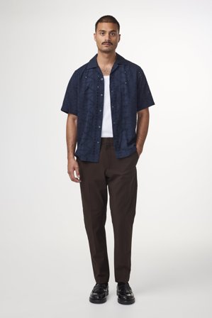 NN.07 Billie 1924 Trouser Male Brown Polyester