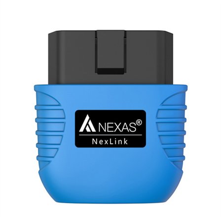 Nexlink OBD2 Bluetooth 5.0 for biler og motorsykler, OBD2 diagnostisk enhet Bluetooth, OBD2 Bluetooth-adapter for iOS og Android