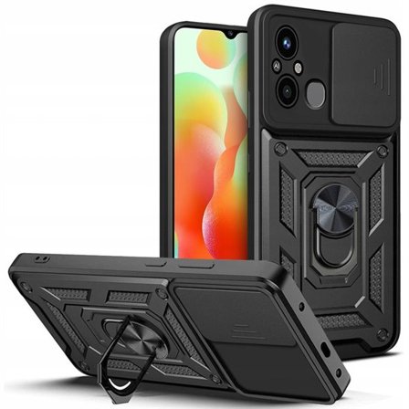 Tech-Protect CamShield Pro kotelo Xiaomi Redmi 12C - musta