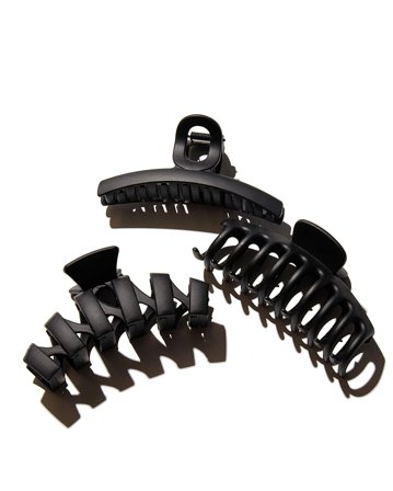 Hairlust Claw Hair Clips 3 Pak, Hår, Hårpynt, Hårklemmer