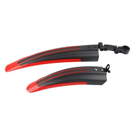 Cykel Skærm Universal Tykkere Sort Rød Høj Styrke Robusthed Hurtig Udløsning For Bag Cykel Skærm til Mountainbike Tilbehør