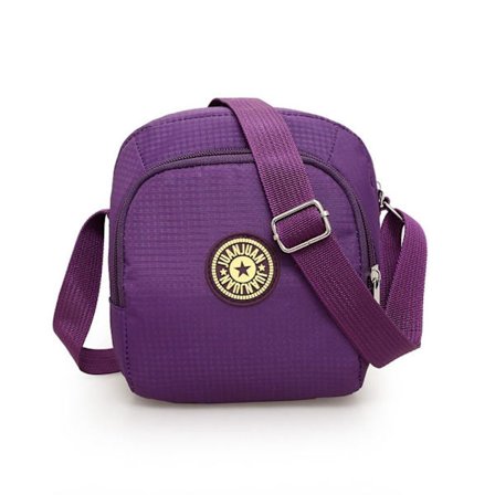 Crossbody-väska Axelväska LILA 2 2