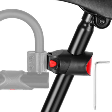 Bicycle Lock Holder Bike Anti-theft Bracket Wire Cable Lock Universal MTB Road Bike Frame U Lock Mount Holder Bike Accessories