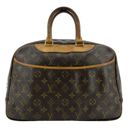 Louis Vuitton Vintage Pre-owned Deauville Tas , Bruin , Dames , Maat: ONE Size Vintage Tassen