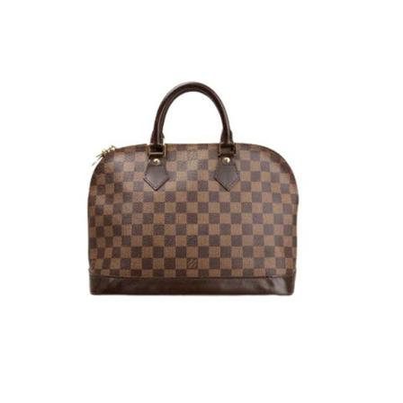 Louis Vuitton Vintage Pre-owned Leather handbags Brun, Dame Vintage Tasker, Størrelse: ONE Size