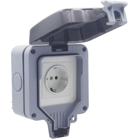 WLAN-pistorasia Älykäs pistorasia Vedenkestävä IP66 Kosteudenkestävä pistorasia