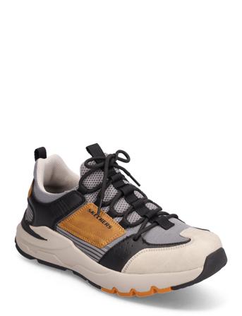 Mens Relaxed Fit Galer Flywear Lave Sneakers Grå Skechers*Betinget Tilbud