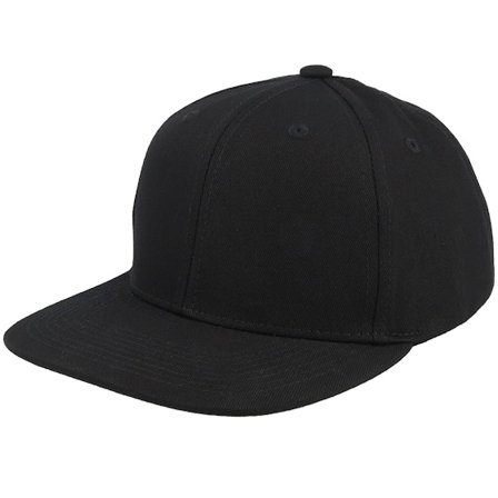 Equip - Zwart snapback Cap - Kids Black Snapback @ Hatstore