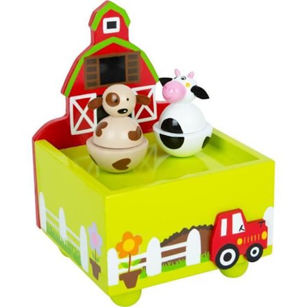 Junior farm -musiikkirasia - PIENI JALKA - 10 cm - Vanhalla MacDonaldilla oli maatila - Sekalaiset - 3-vuotiaat ja sitä vanhemmat