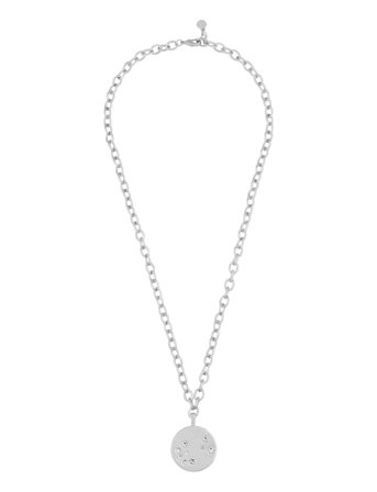 Sprinkles Big Pendant Chain Neck 50 Silver SNÖ Of Sweden