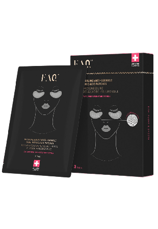 FAQ Swiss Microneedling Patches for Under Eyes Ansiktsmask & peeling Dam 3 psc