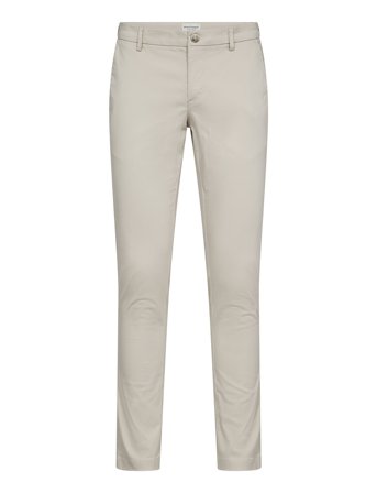 Bs Olav Regular Fit Chinos Cream Bruun & Stengade