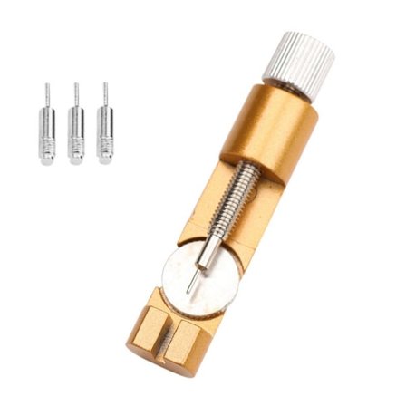 Klokke Reparasjonsverktøysett Veskeåpner GULL