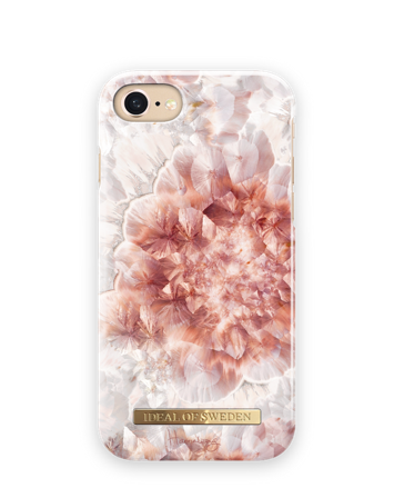 Fashion Case Hannalicious iPhone 8 Rose Quartz Crystal