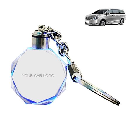 Män Luminous For Key Chain Custom Made Logo Cool Design Nyckelring för nyckelhållare